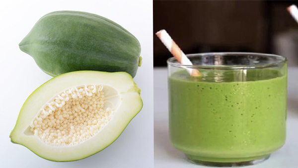 Cách trị nám da bằng đu đủ xanh