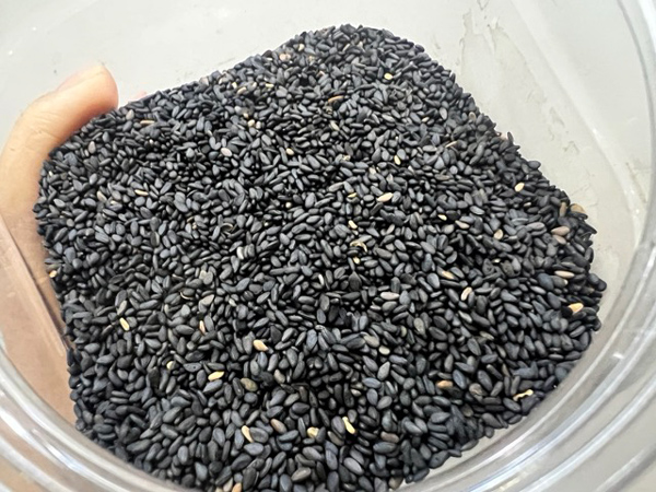 Mẹo trị rụng tóc bằng mè đen