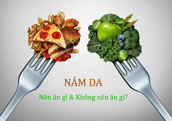 Bị nám da kiêng ăn gì?